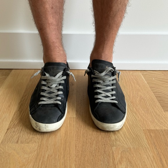 Men’s Golden Goose Superstar Sneakers - Size 43 / 10 - Picture 2 of 7